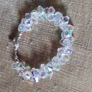 Sparkle Silver Tone Bracelet